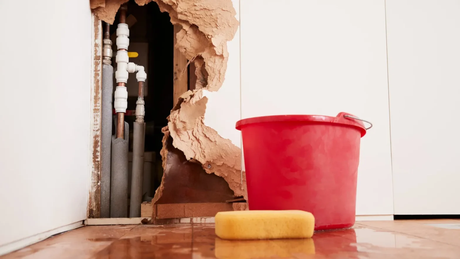 Featured image for post: Burst Pipe?: What to Do Next