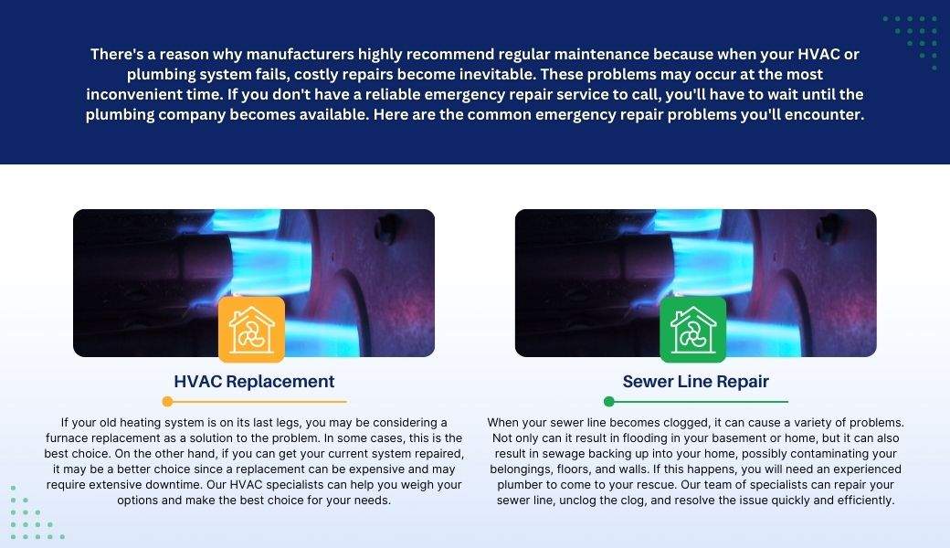 Most Common Emergency Repairs We See