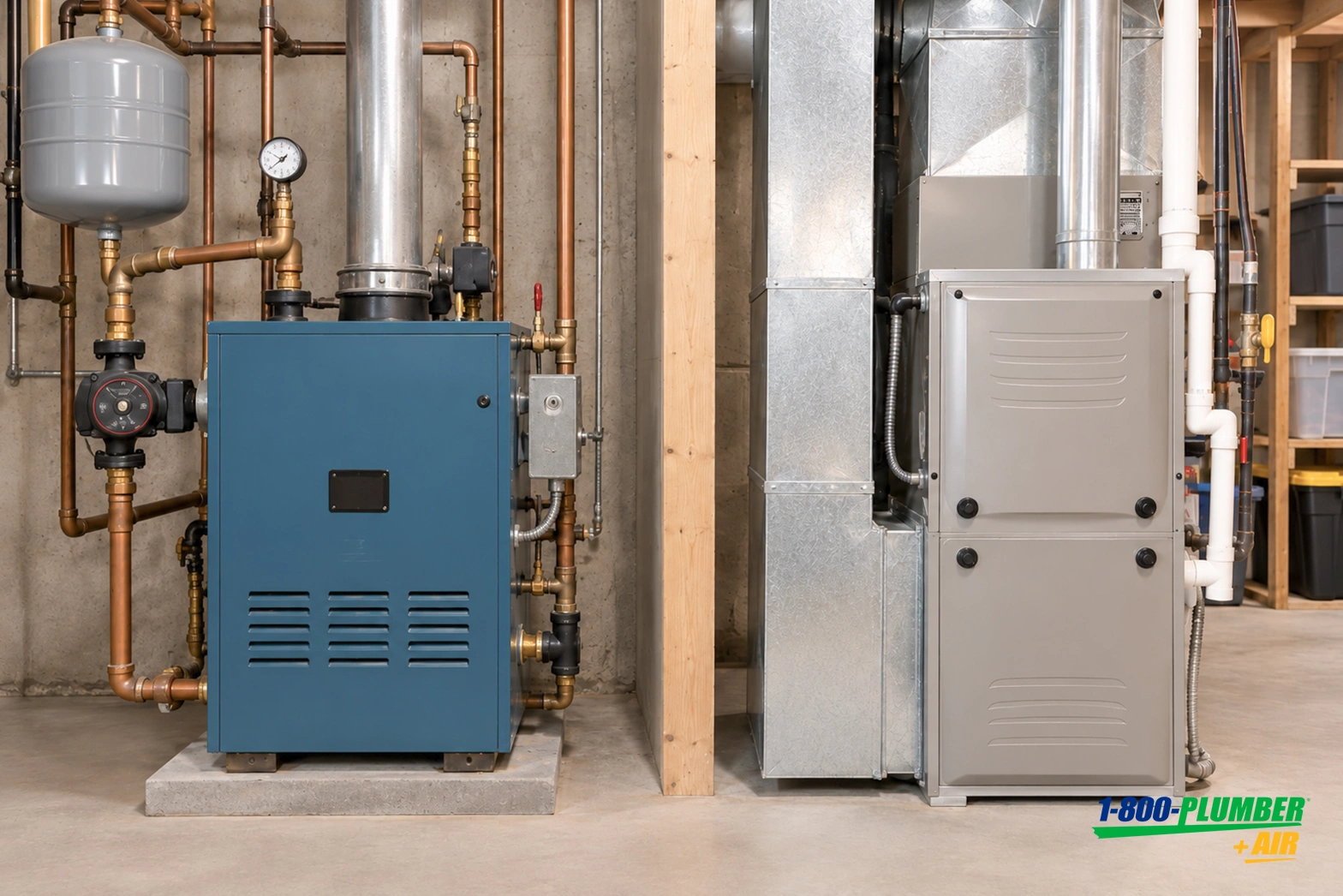 Featured image for post: Boiler vs Furnace: Why Older Homes Have Boilers